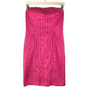 Aspeed Hot Pink Strapless Dress Size 10